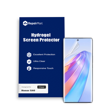 Honor X40 Compatible Premium Hydrogel Screen Protector With Full Coverage Ultra HD